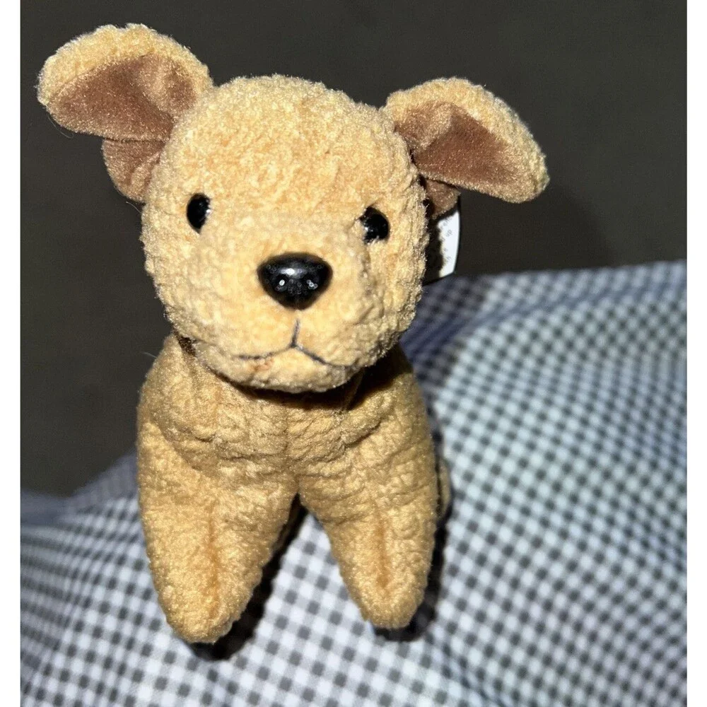 1996 Ty Beanie Baby TUFFY THE DOG With Rare Multiple Tag Errors Retired New Cond